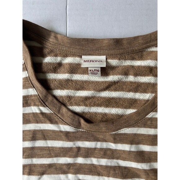 Merona Women’s Knit Striped Leasure Dress size XL - Picture 3 of 6